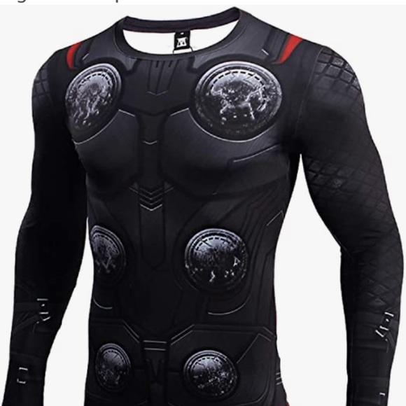 Thor Endgame Compression Shirt Men's 3D Print T-Shirt (Currently Unavailable) - Picture 2 of 4